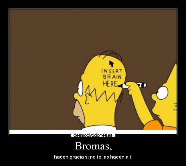 carteles insert brain here desmotivaciones