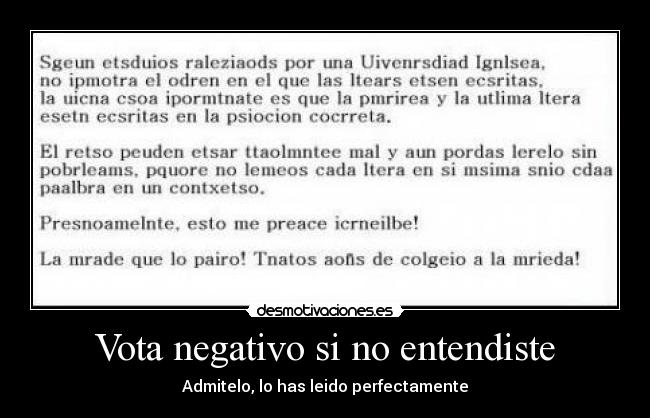 Vota negativo si no entendiste - 