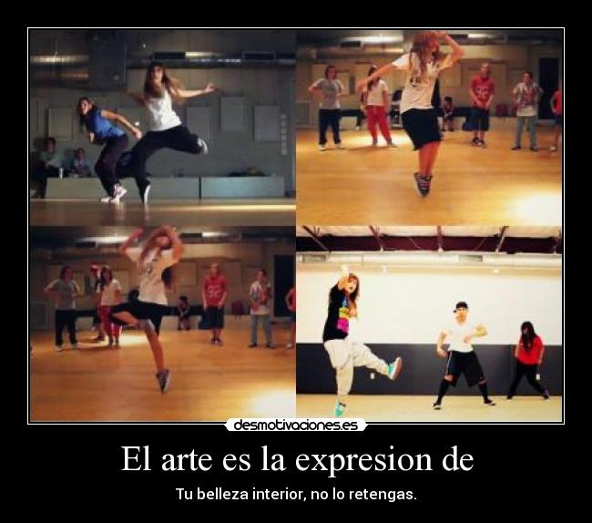 carteles arte arte baile chachi abdc season desmotivaciones