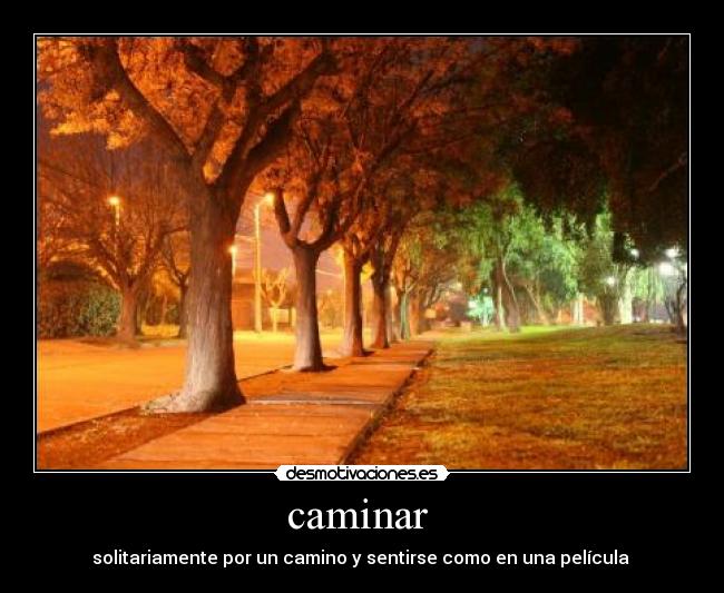 caminar -