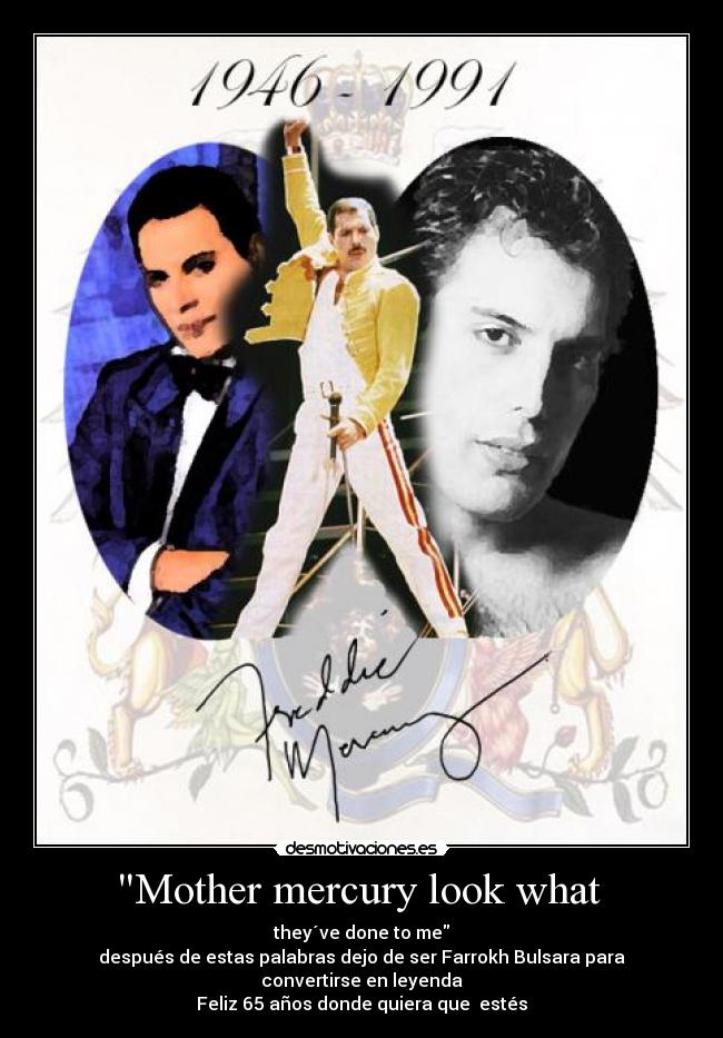 carteles aniversario freddie mercury queen desmotivaciones