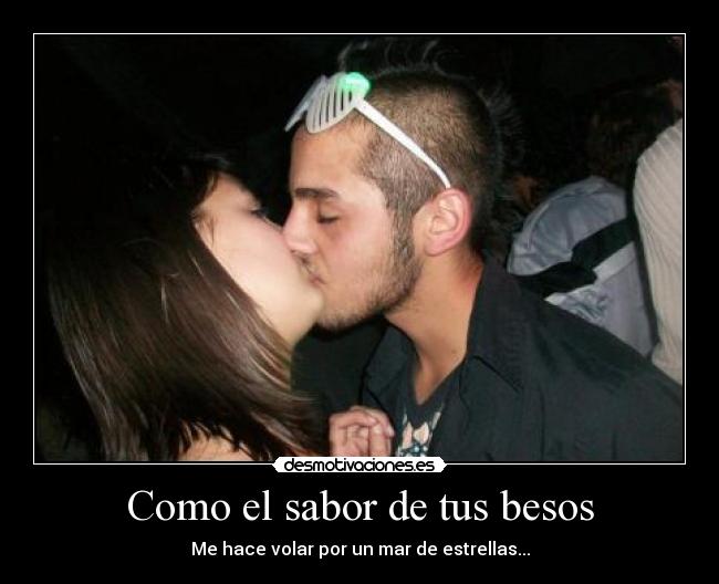 carteles besos amor desmotivaciones