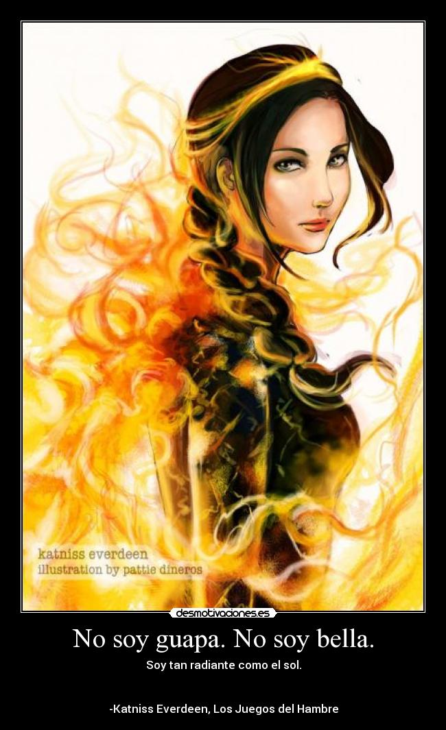 No soy guapa. No soy bella. -