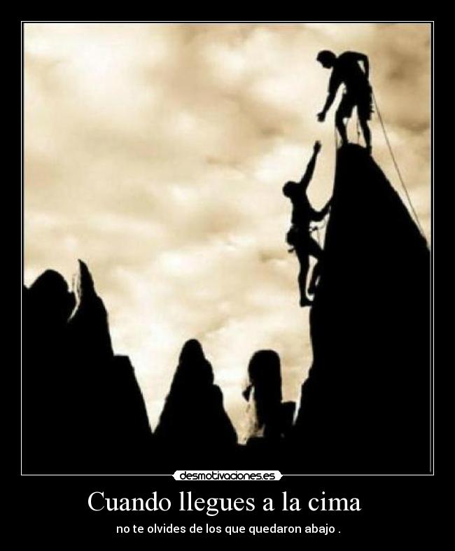 Cuando llegues a la cima -