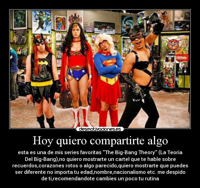 carteles teoria del big bang desmotivaciones