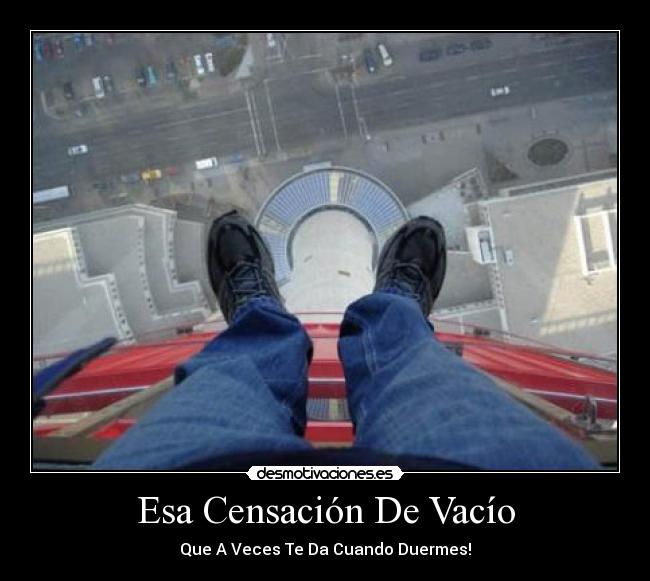 Esa Censación De Vacío - 