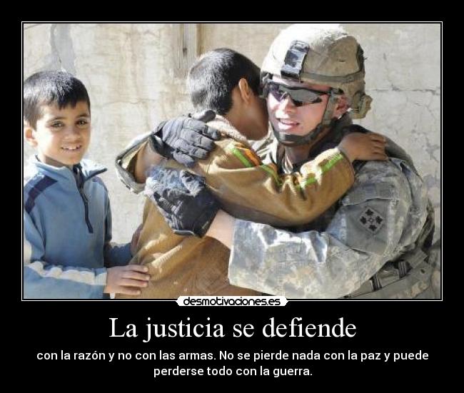 La justicia se defiende - 