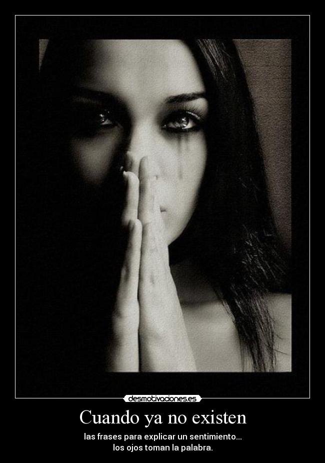 Cuando ya no existen - 