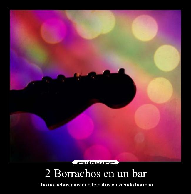 2 Borrachos en un bar -