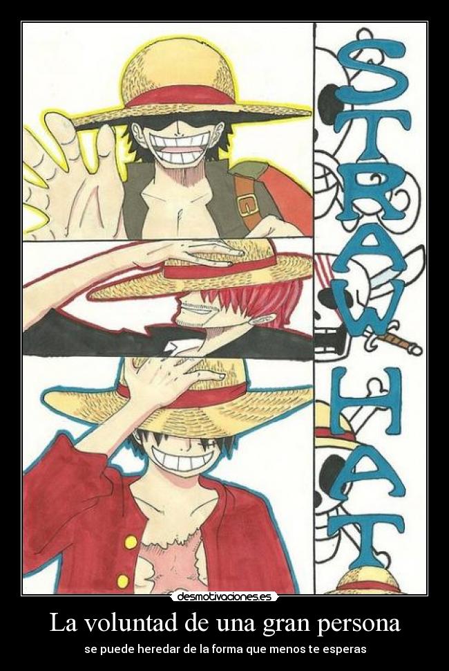 La voluntad de una gran persona -