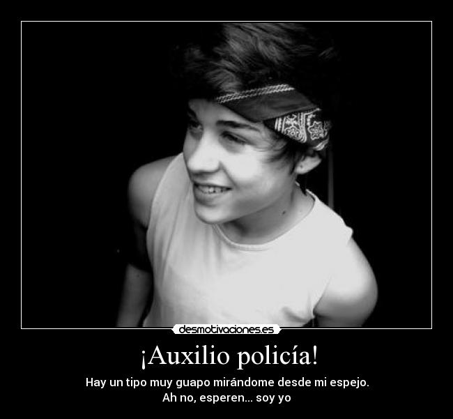 ¡Auxilio policía! -