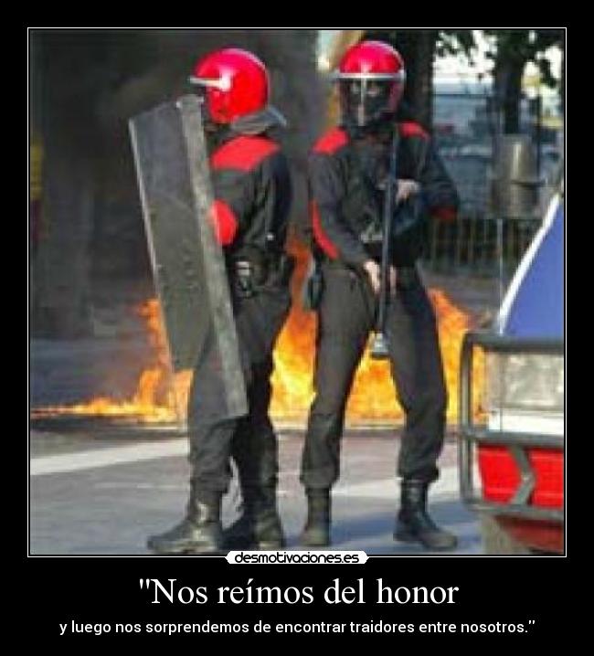 Nos reímos del honor - 