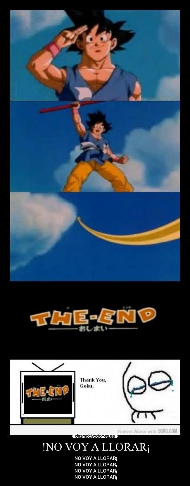 !NO VOY A LLORAR¡ -