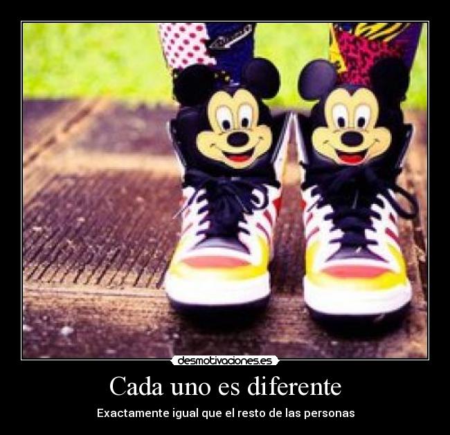 Cada uno es diferente - 