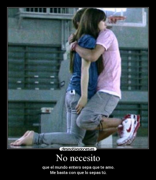 No necesito - 