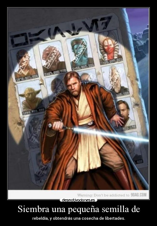 Siembra una pequeña semilla de -