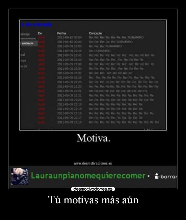Tú motivas más aún - 