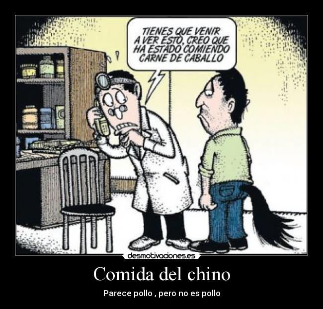 Comida del chino -