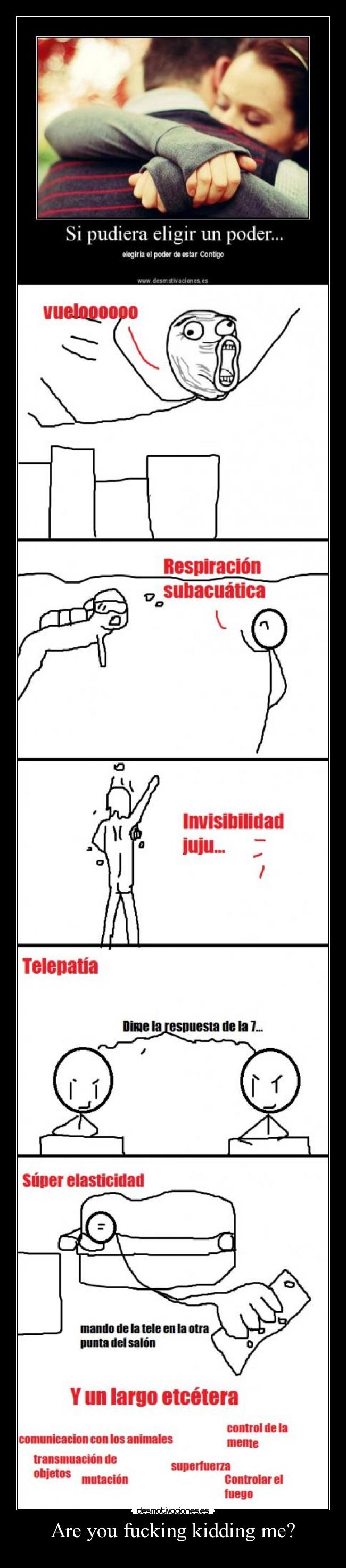 carteles serio renunciarias unos superpoderes chachi piruleta por alguien anda eso creo desmotivaciones