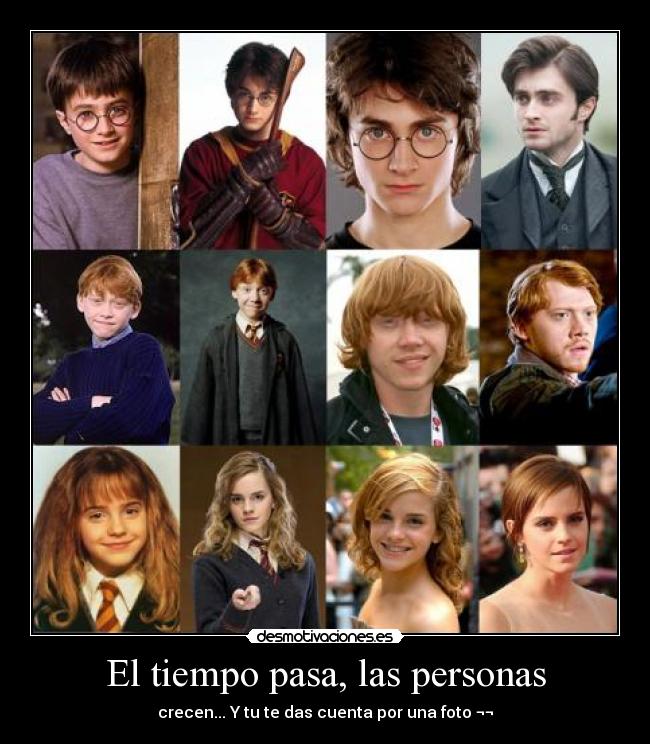 El tiempo pasa, las personas - 