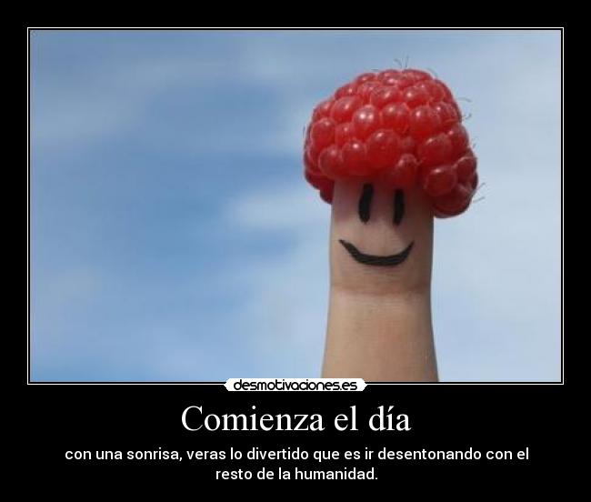 Comienza el día -