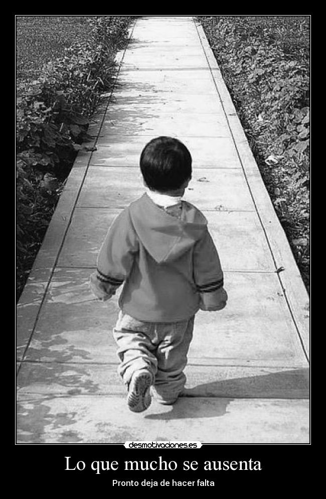 Lo que mucho se ausenta -