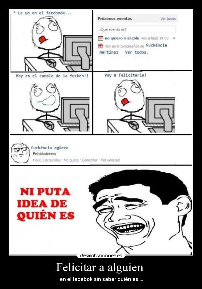 Felicitar a alguien -