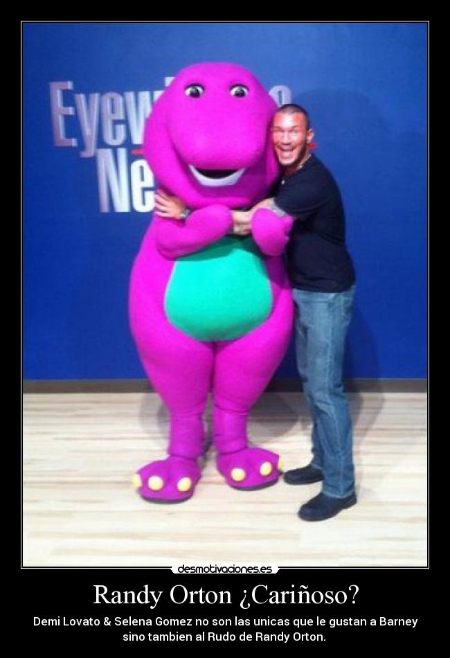 Randy Orton ¿Cariñoso? - 