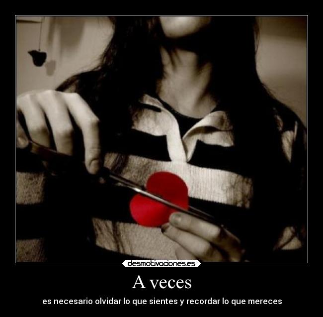 A veces -