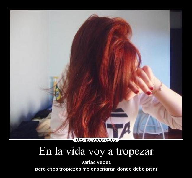 En la vida voy a tropezar - 