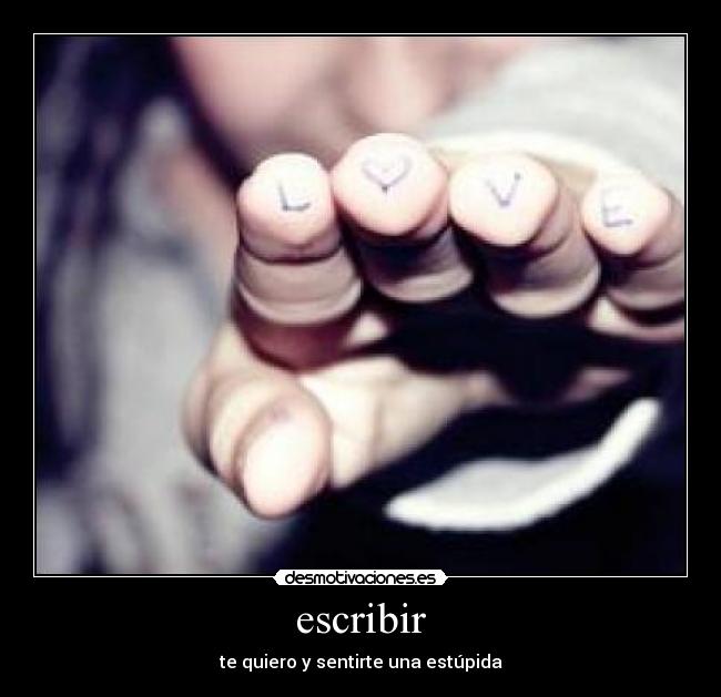 escribir - 