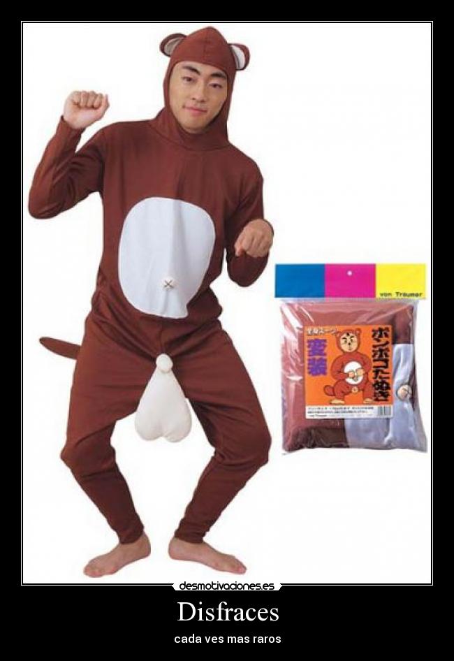 Disfraces - cada ves mas raros