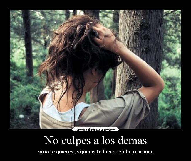 No culpes a los demas - 