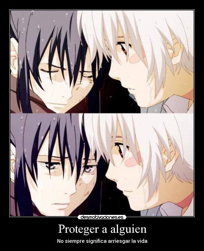 Proteger a alguien - No siempre significa arriesgar la vida