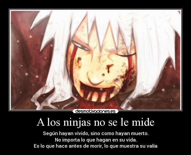 A los ninjas no se le mide -