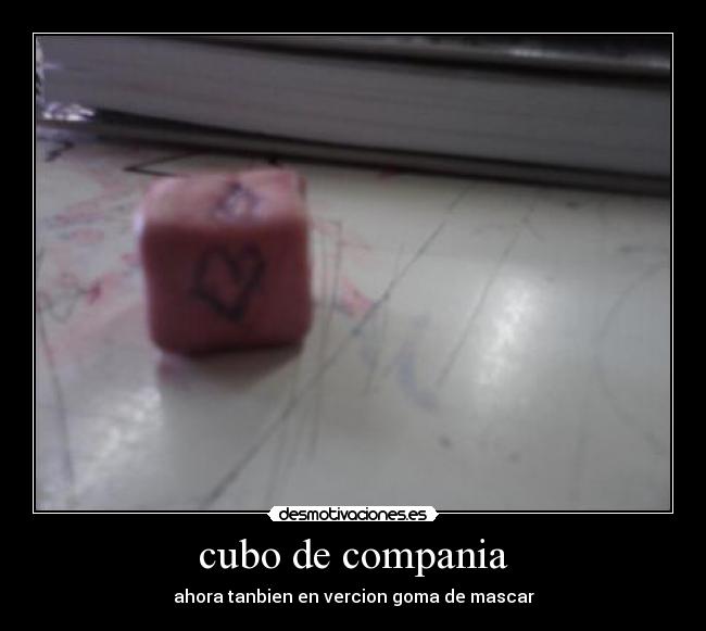 cubo de compania -