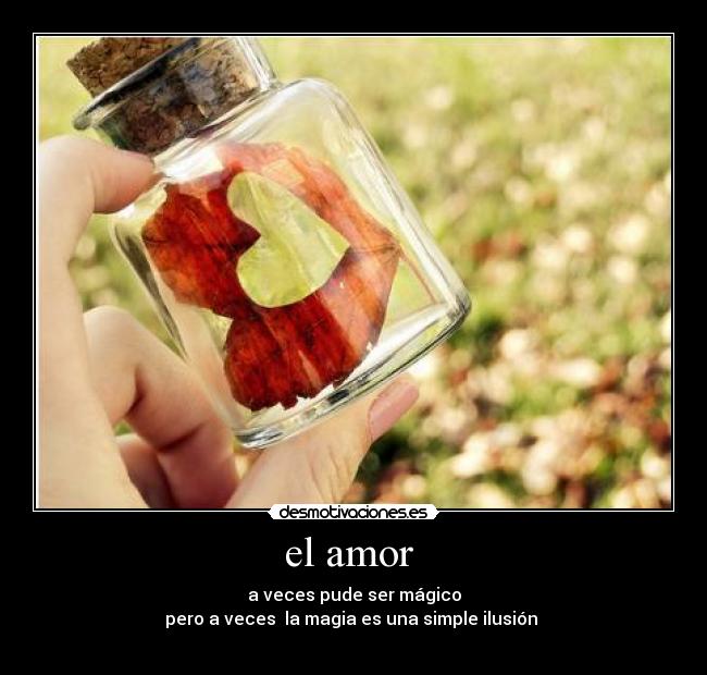 el amor  - 