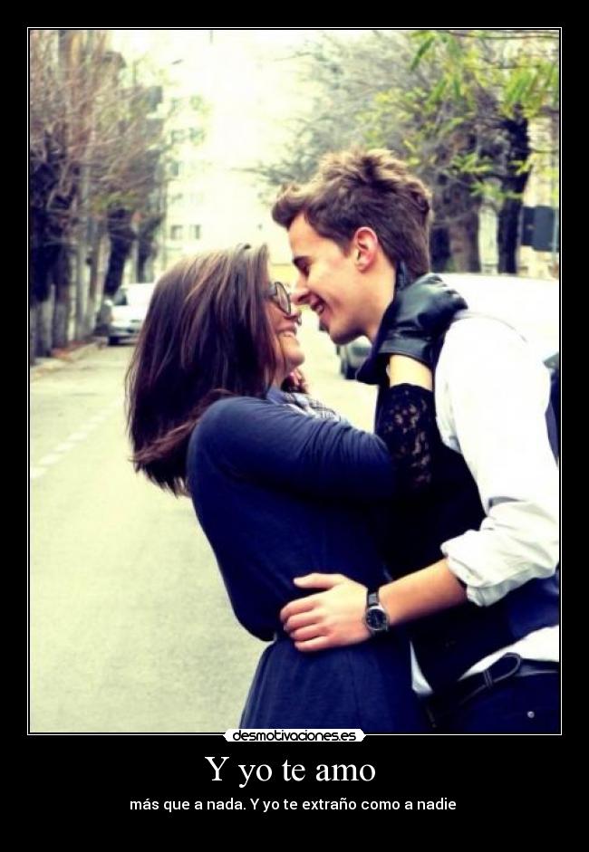 Y yo te amo  - 