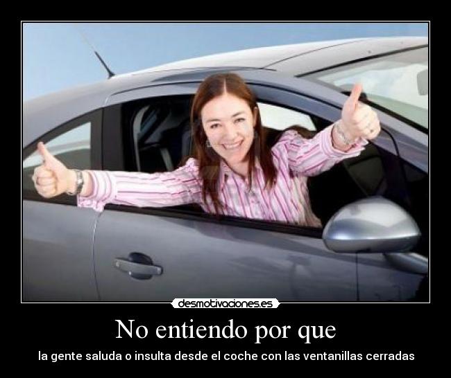 No entiendo por que -