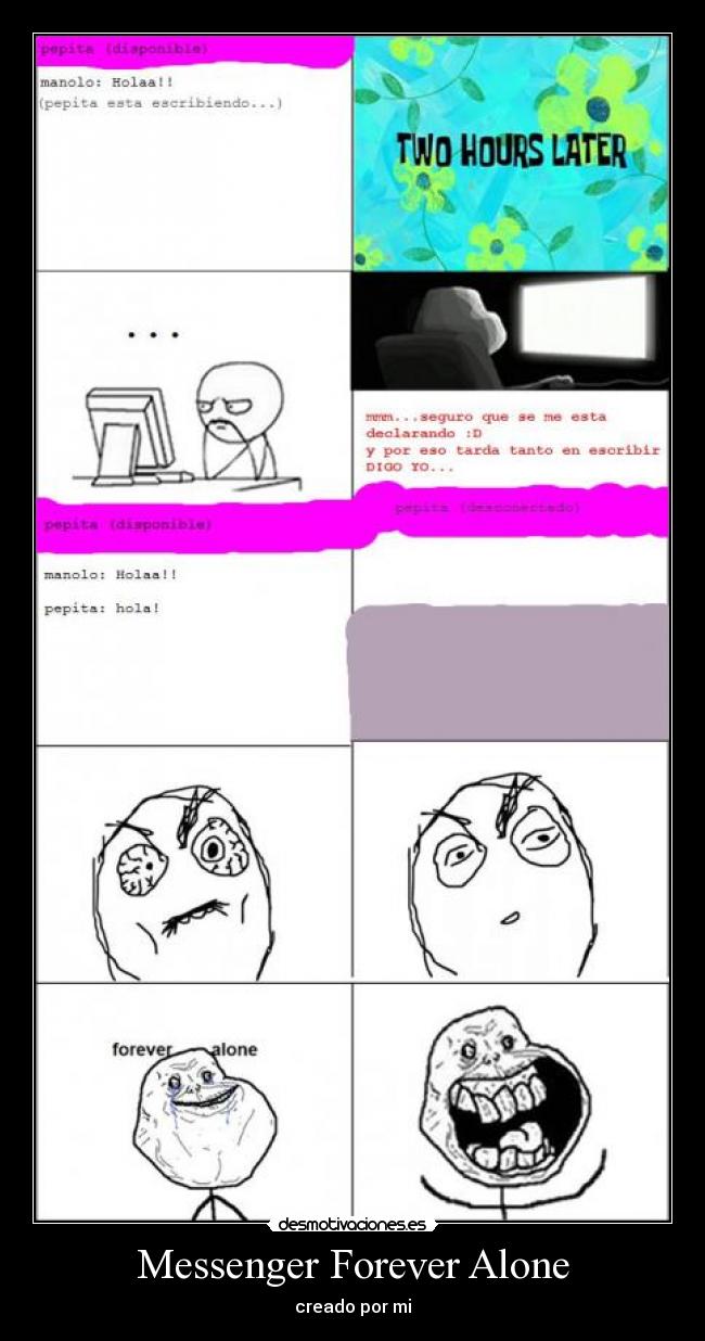 Messenger Forever Alone -