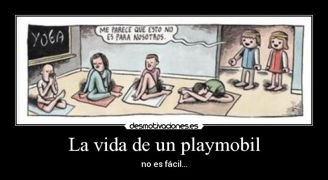 La vida de un playmobil - 