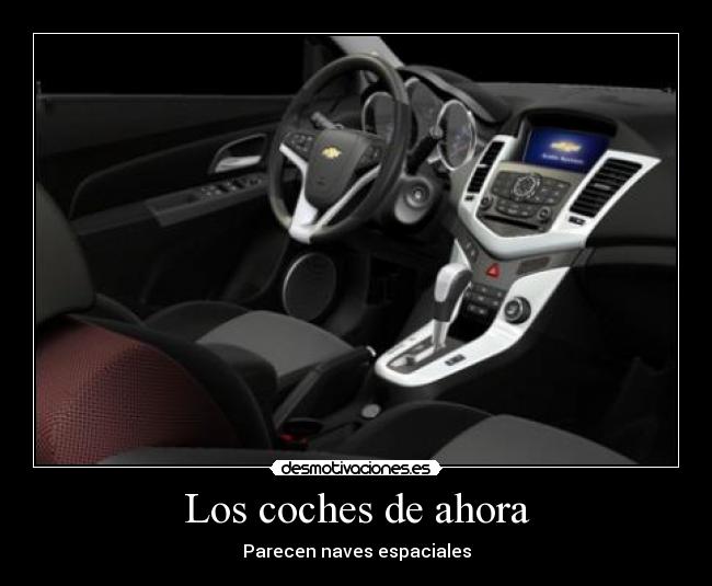 Los coches de ahora -