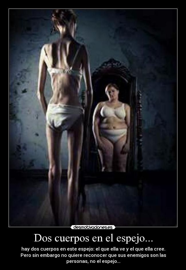 Dos cuerpos en el espejo... -