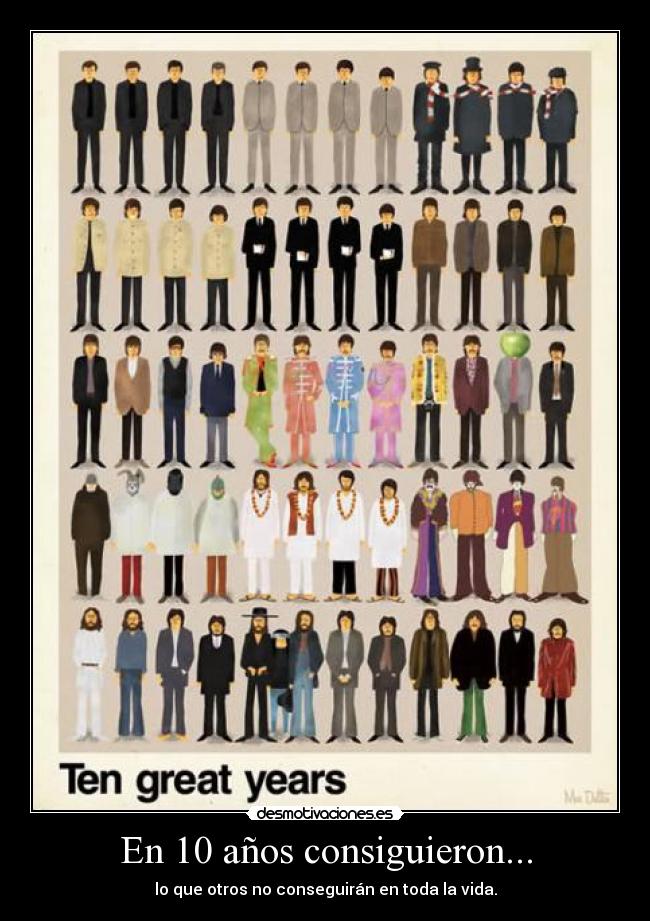 En 10 años consiguieron... -