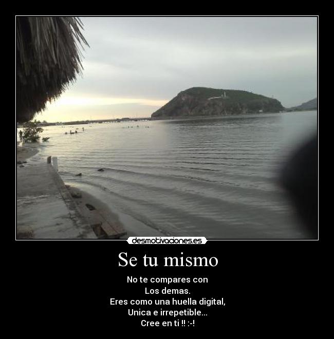 Se tu mismo -
