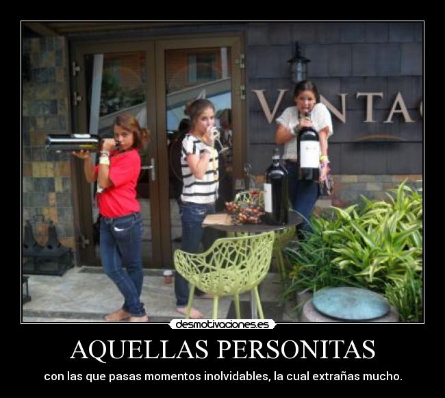 AQUELLAS PERSONITAS -