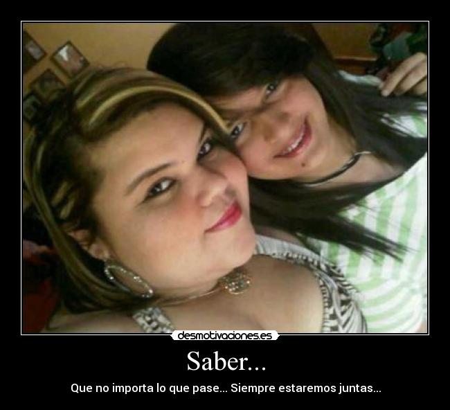 Saber... -