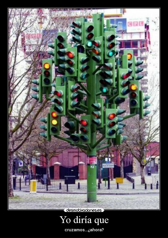 Yo diría que - cruzamos...¿ahora?