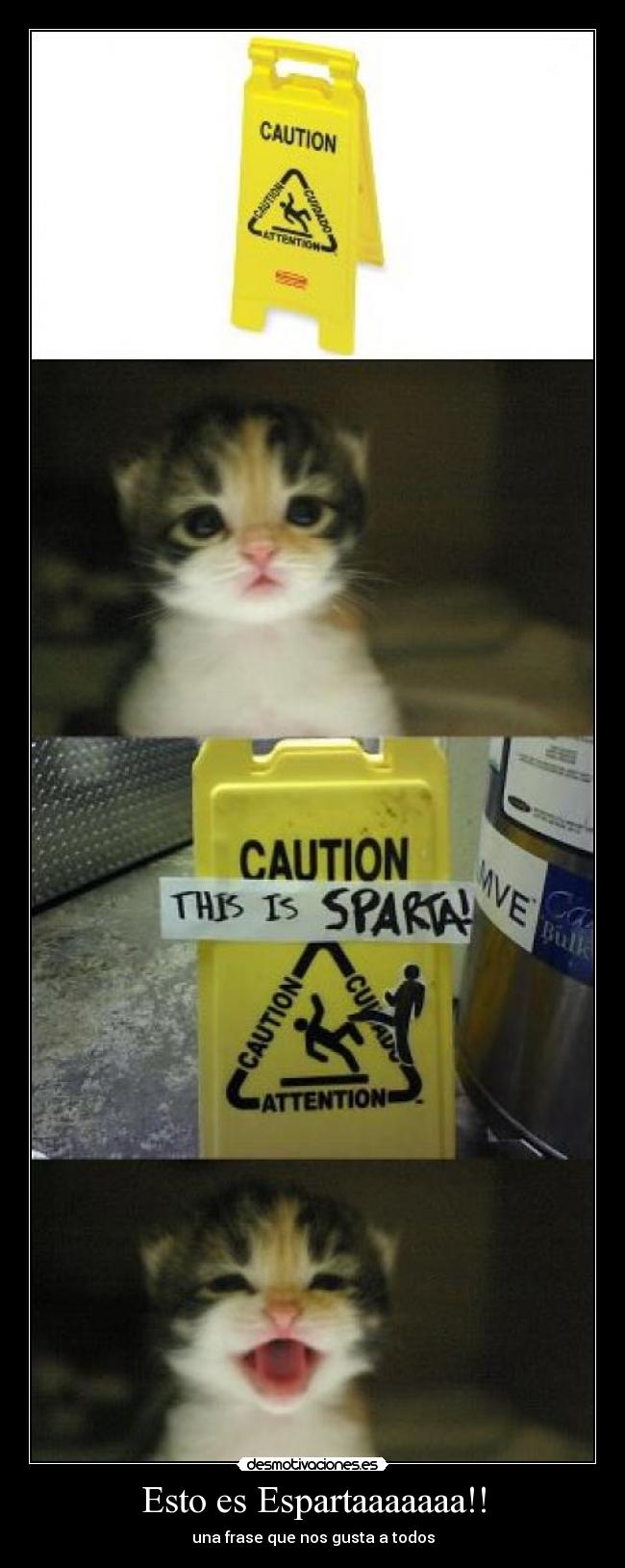 Esto es Espartaaaaaaa!! - una frase que nos gusta a todos