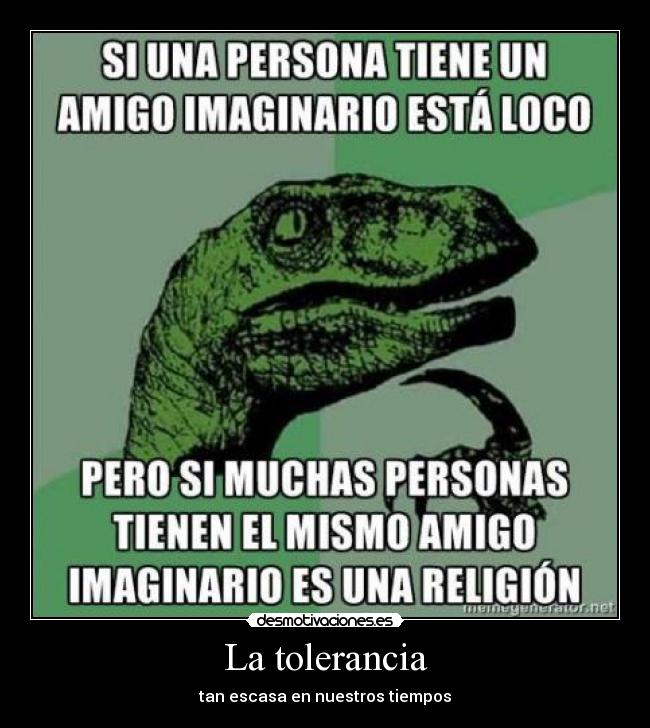 La tolerancia - 